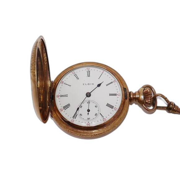 Elgin Dueber Special 1905 Grade 320 Pocket Watch with 7 Jewels - Picture 2 of 12